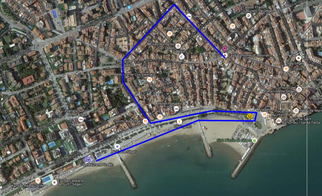 Staysitges_carnival_2017_route