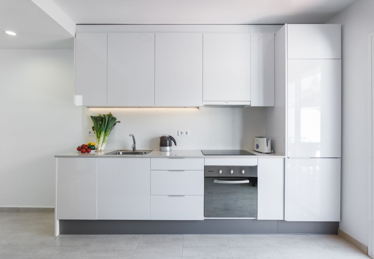 Divine sleek kitchen. Apartment in Sitges - MANOLO Apartment